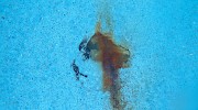 Very Bad Rebar Rust Pool Stain